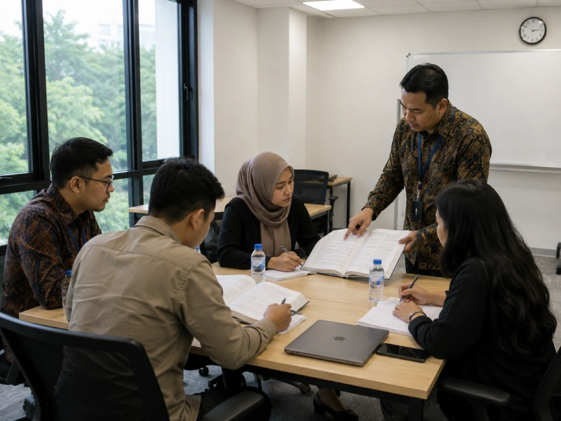 Peserta meninjau materi hukum acara dan etika profesi sebagai persiapan menghadapi Ujian Profesi Advokat